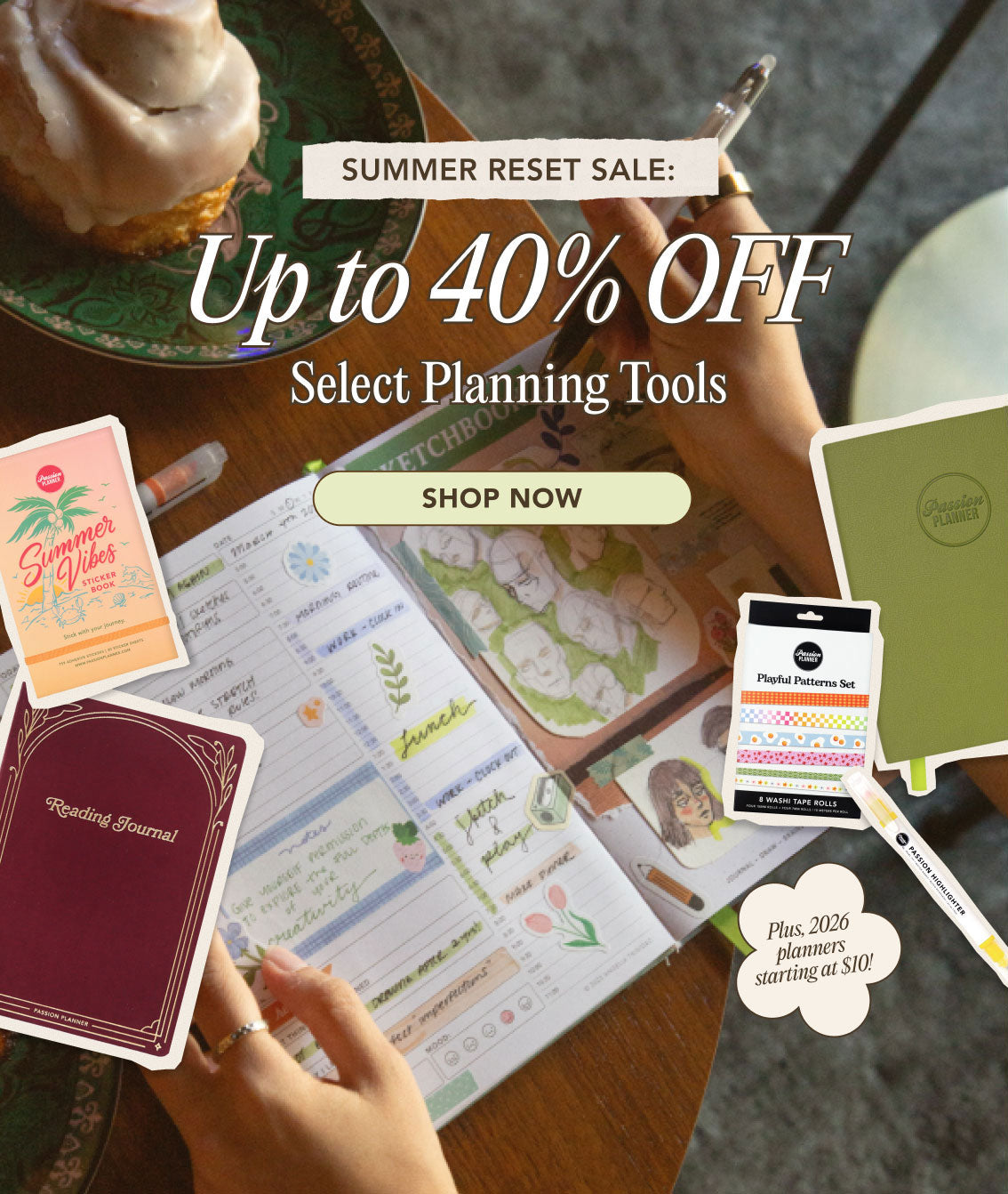 Summer Reset Sale: Up to 40% OFF Select Products