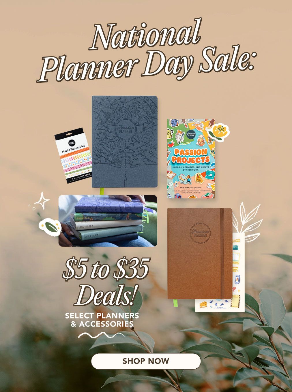 National Planner Day Sale: $5 to $35 Deals