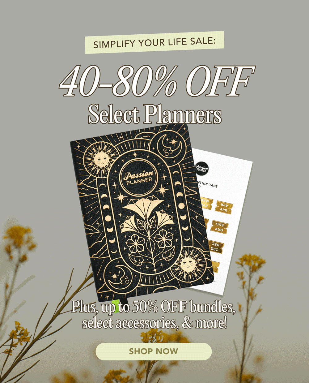 Simplify Your Life Sale: 40-80% OFF Select Planners