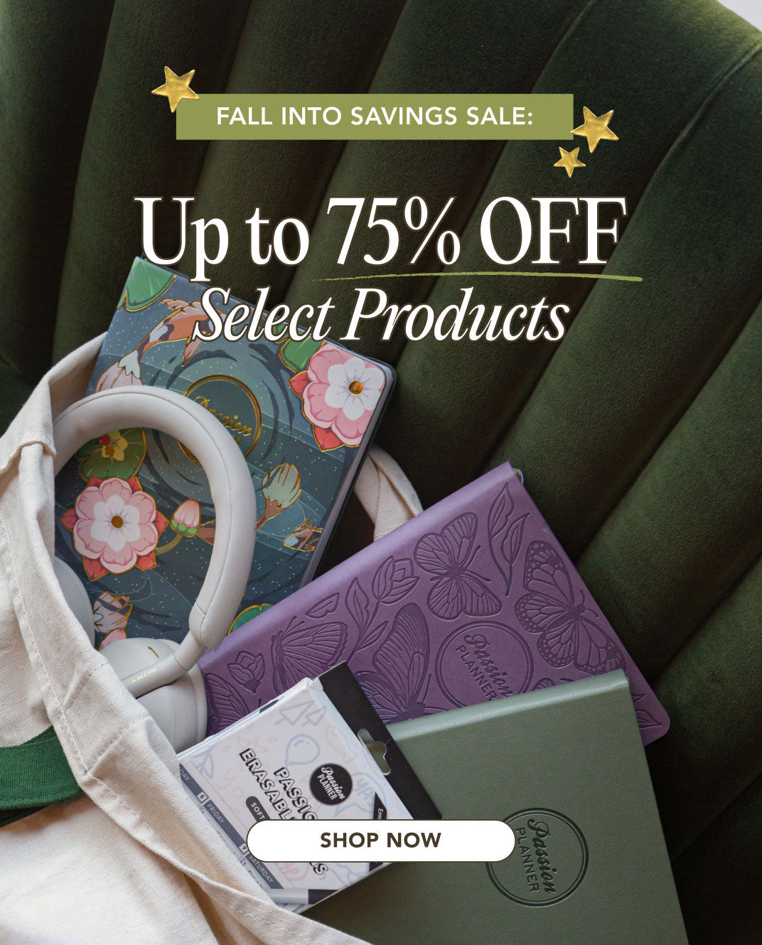 Fall into Savings Sale: Up to 75% OFF Select Products