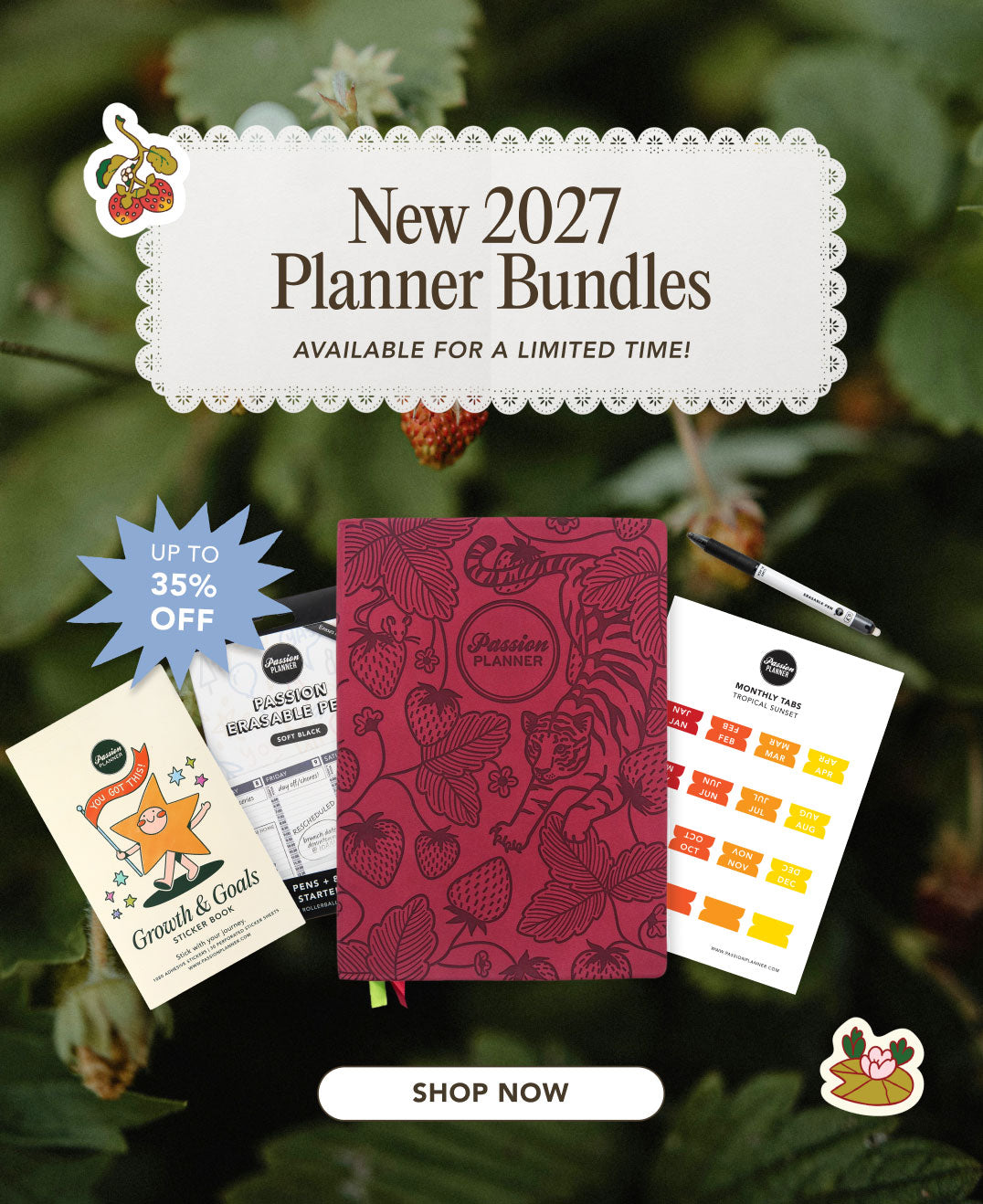Up to 35% OFF 2027 Planner Bundles