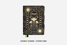 cosmic charm undated weekly planner tabs
