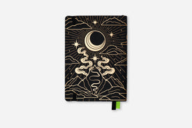 cosmic charm undated weekly planner cover
