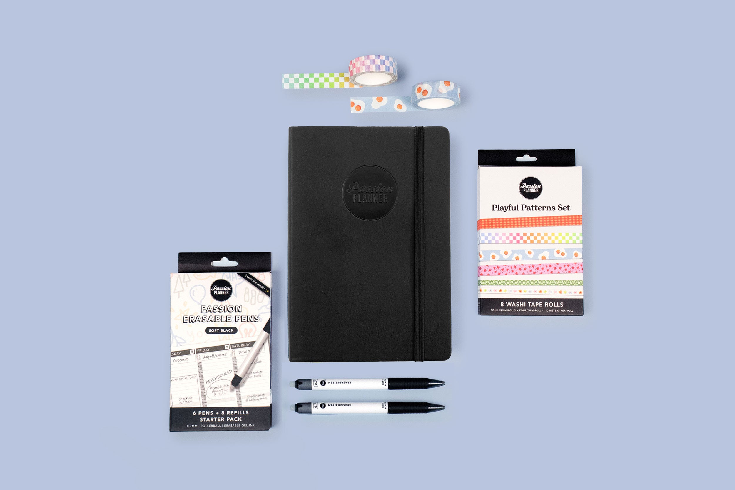 Elite Black Daily Planner Bundle