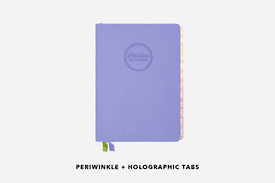 periwinkle planner and monthly tabs combinations