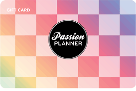 Rainbow Checkered Gift Card