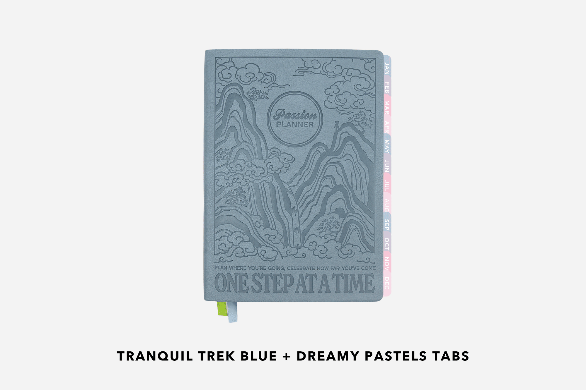 Weekly 2027 Planner - Tranquil Trek Blue
