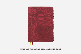 Weekly 2027 Planner - Year of the Goat Red