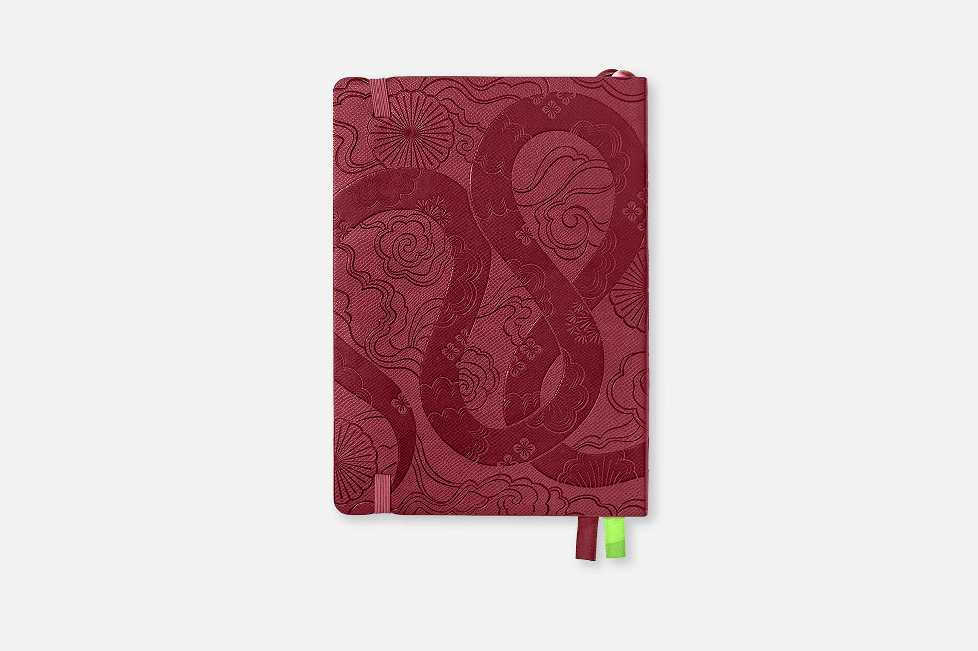 year of the snake red daily planner cover