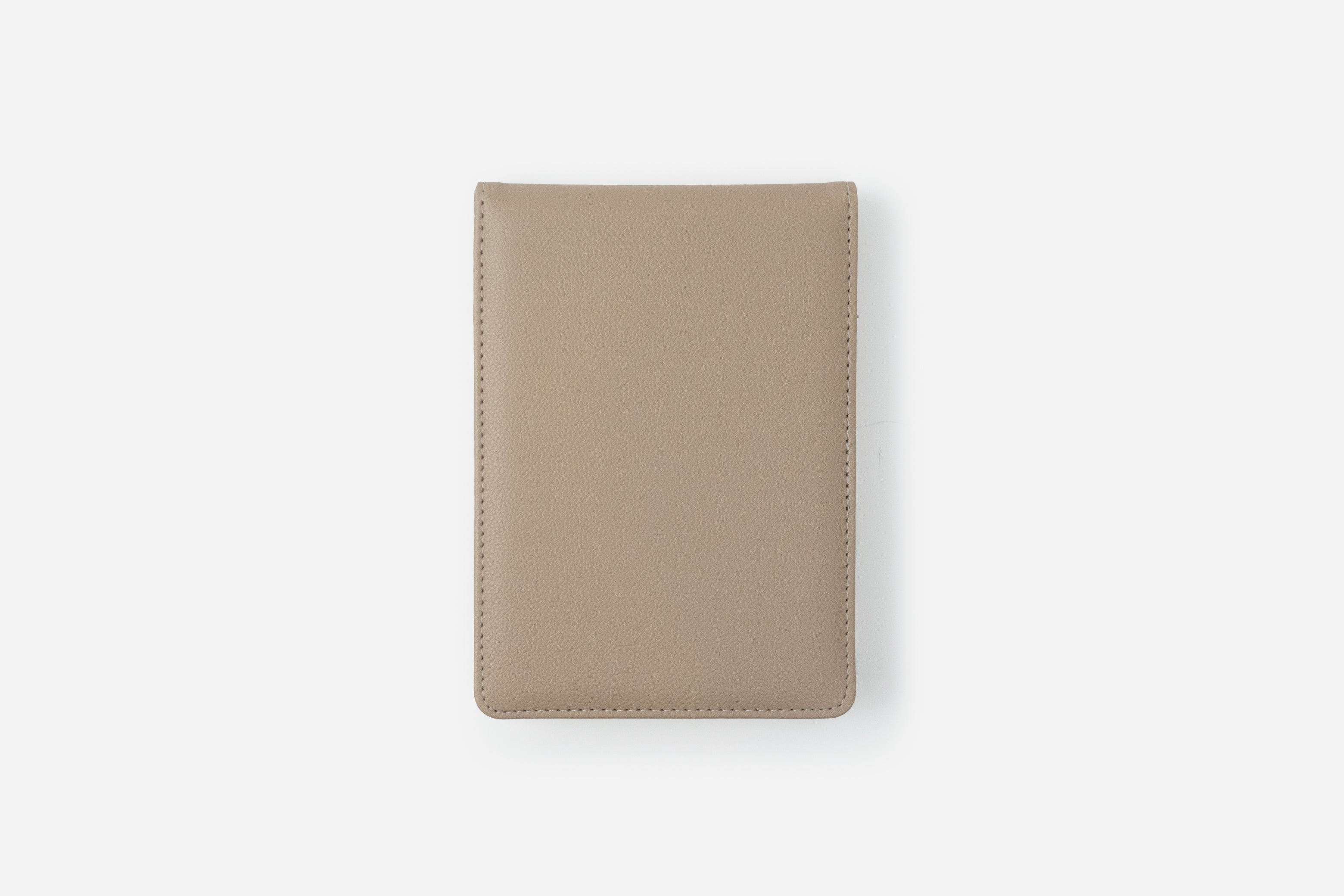 cozy beige notepad back cover