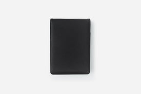 elite black notepad back cover