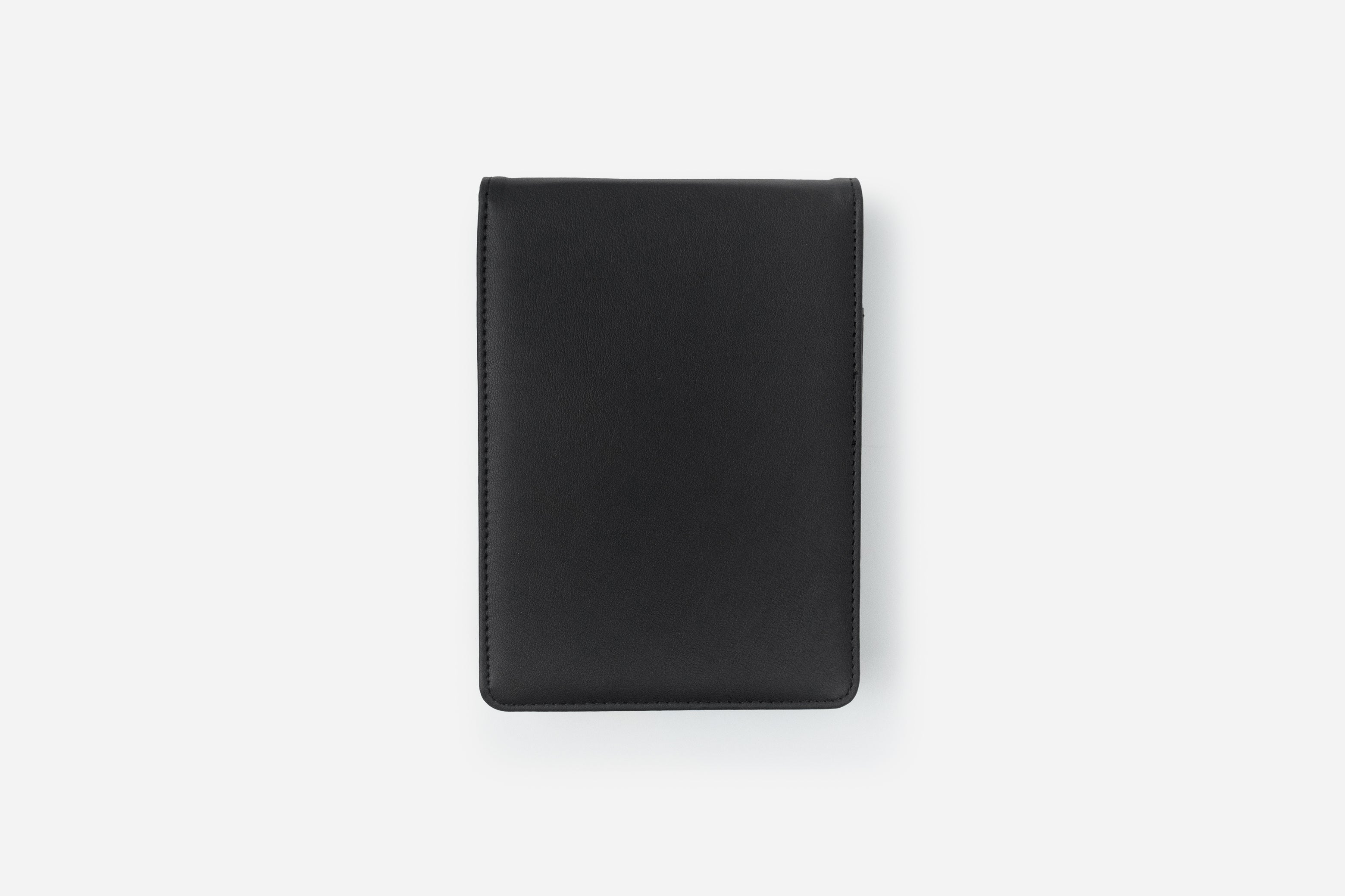 elite black notepad back cover