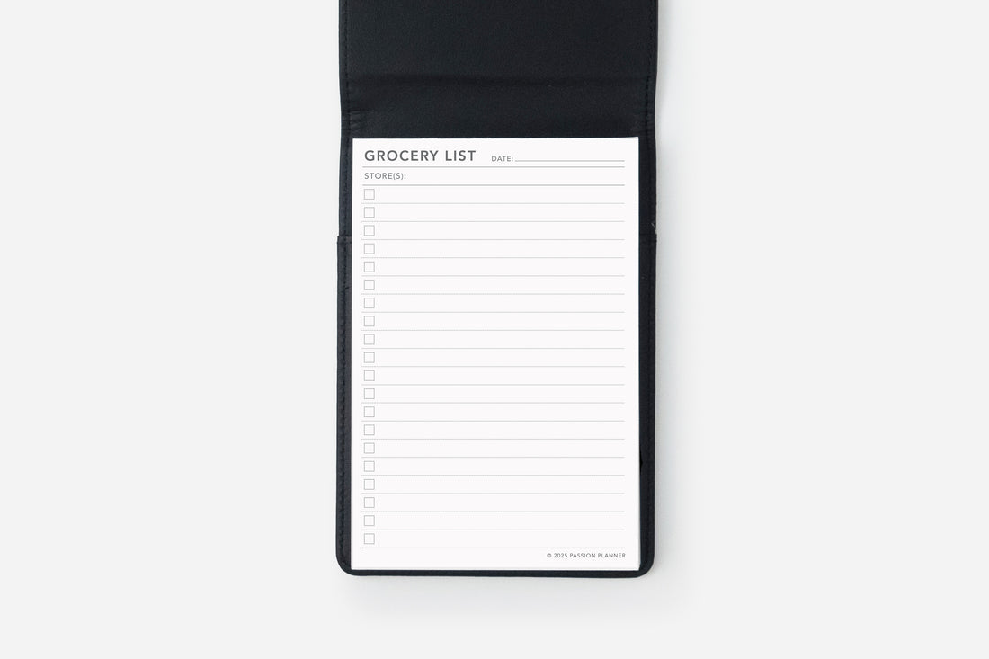 grocery list notepad set