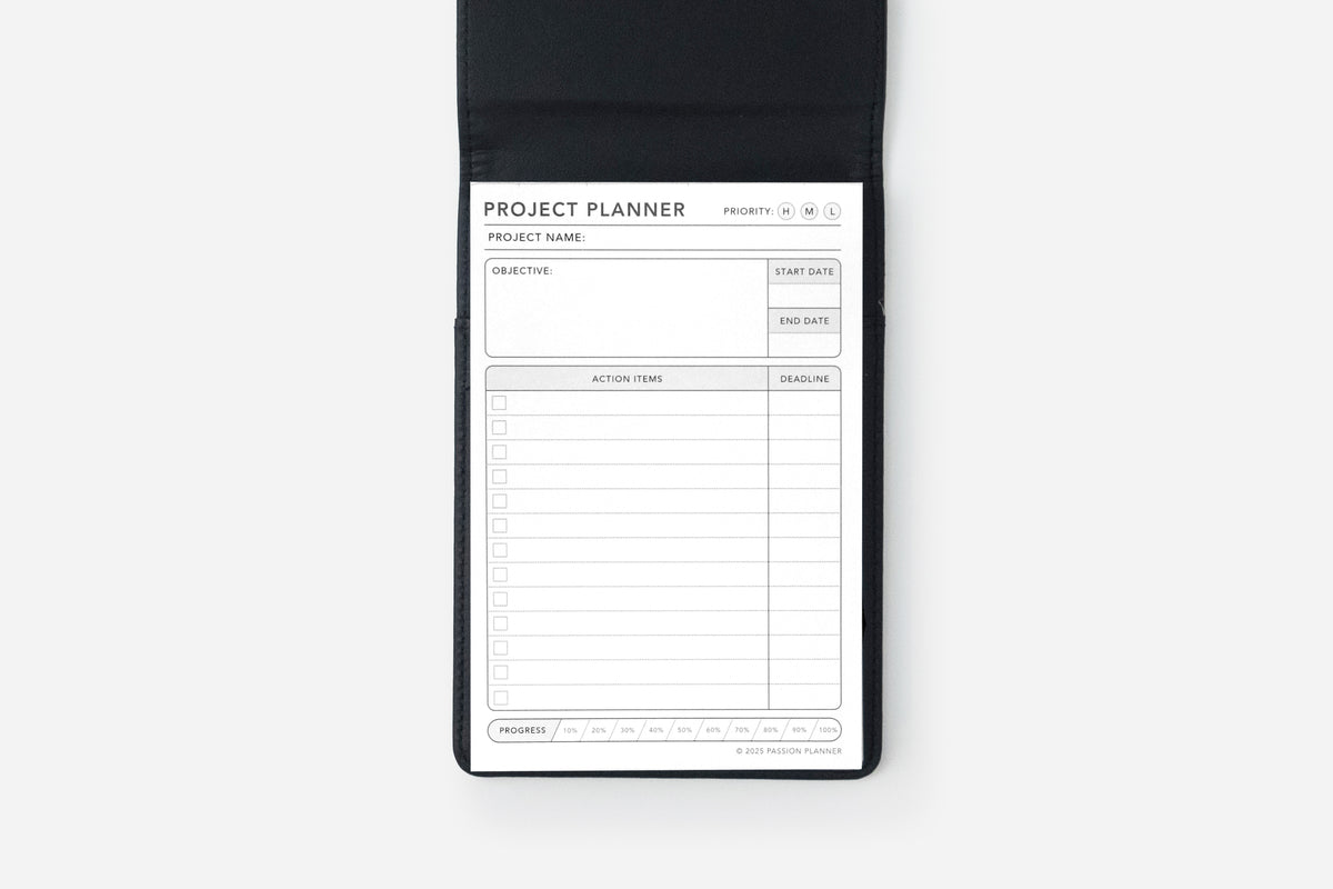 Noteppad Project Planner Notepad Set | Passion Planner