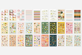 30 page book lovers sticker book