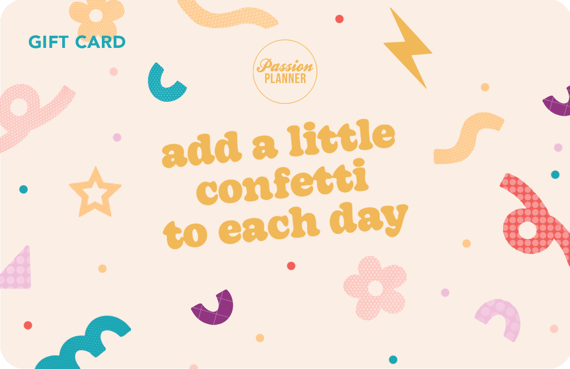 Gift Cards — Passion Planner