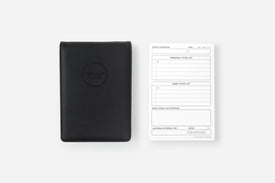 daily notepad insert and black cover