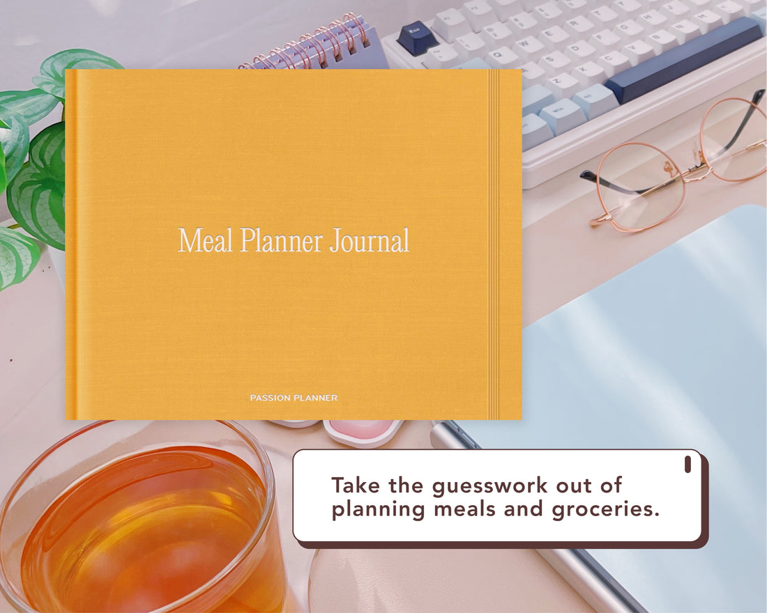 A yellow-orange digital journal titled &