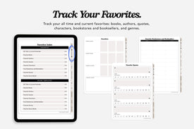 Digital Reading Journal: Track Your Favorites