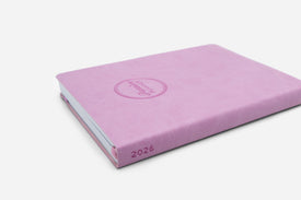 dreamy lilac undated weekly planner spine
