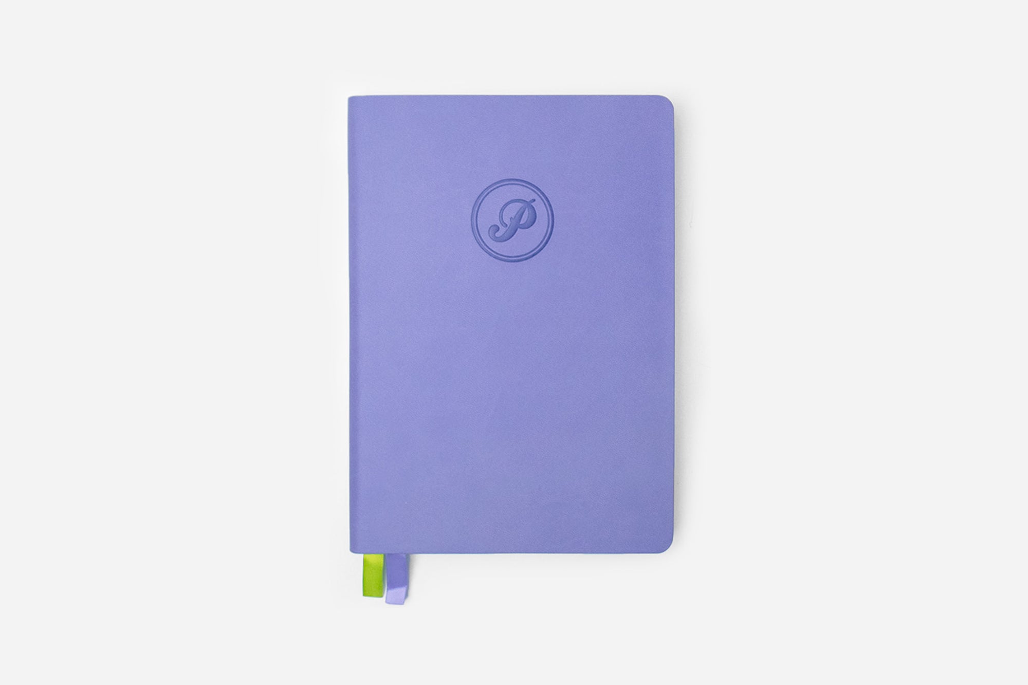 dreamy periwinkle bullet journal front cover
