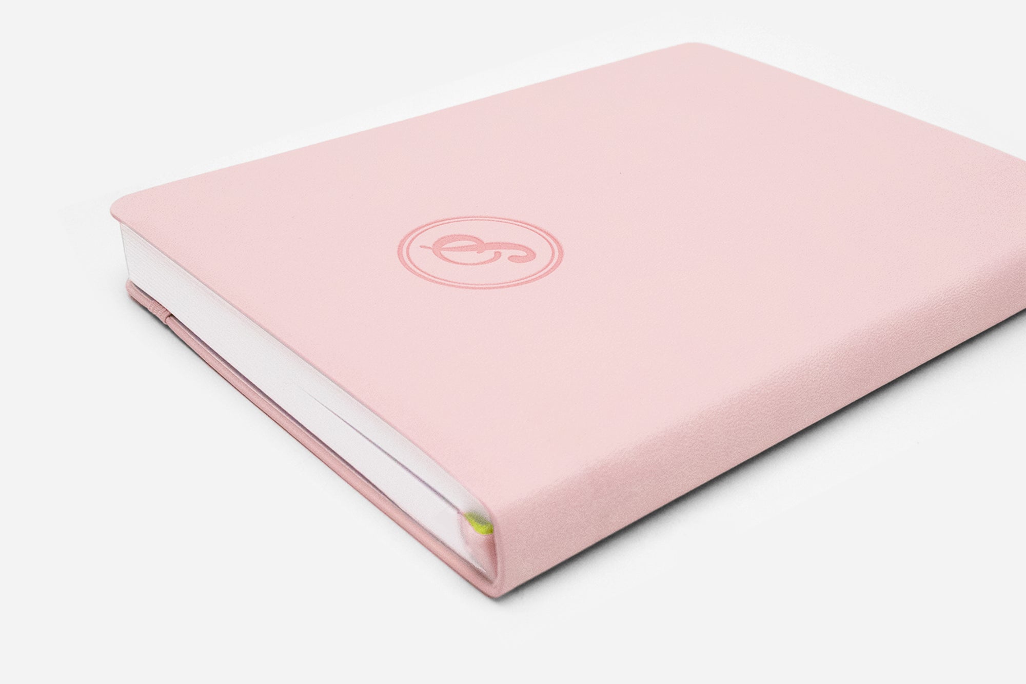 dreamy pink bullet journal spine