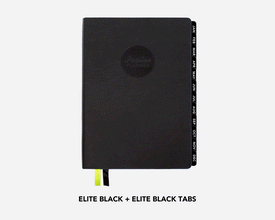 Weekly 2026-2027 Mid-Year Planner - Elite Black