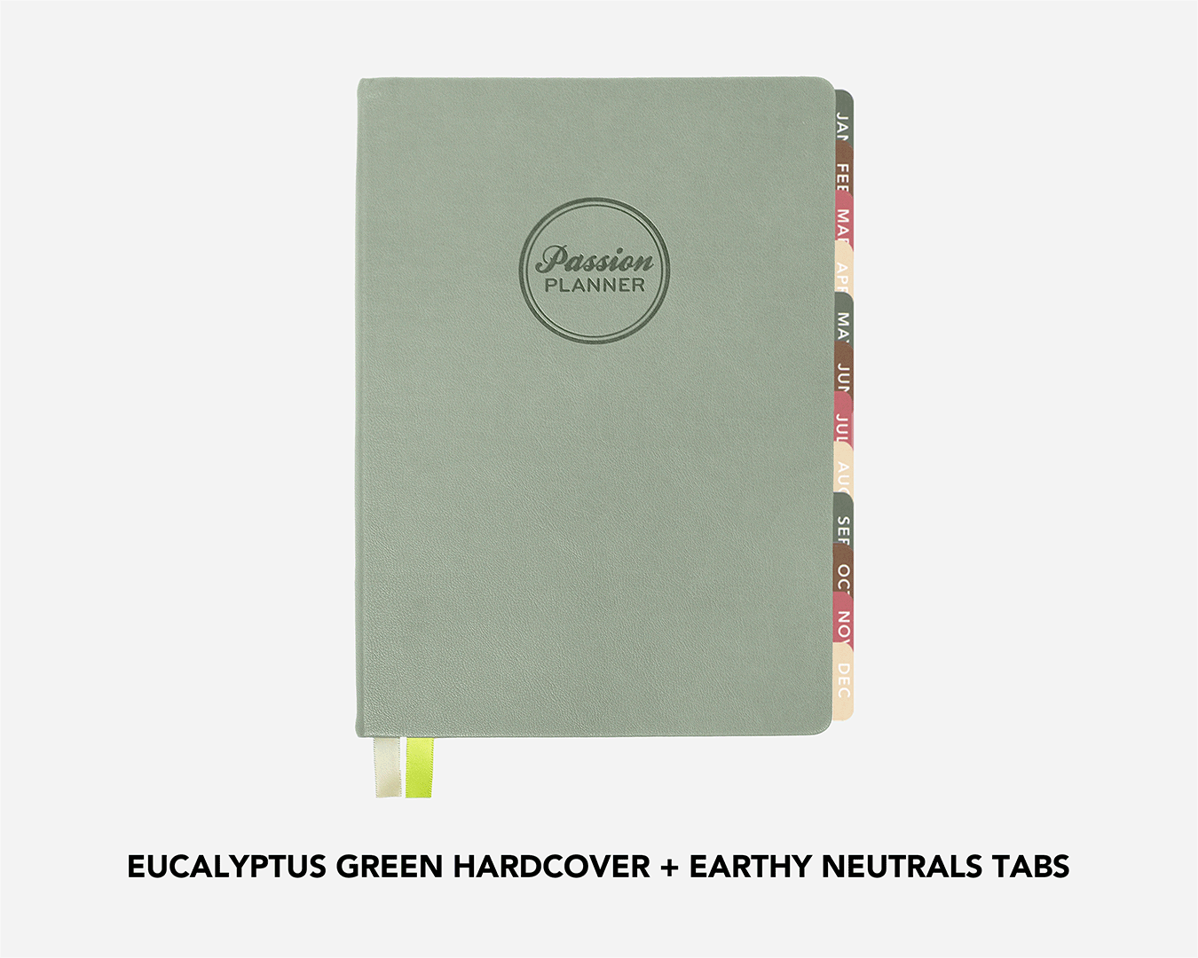 Weekly 2026-2027 Mid-Year Planner - Eucalyptus Green Hardcover