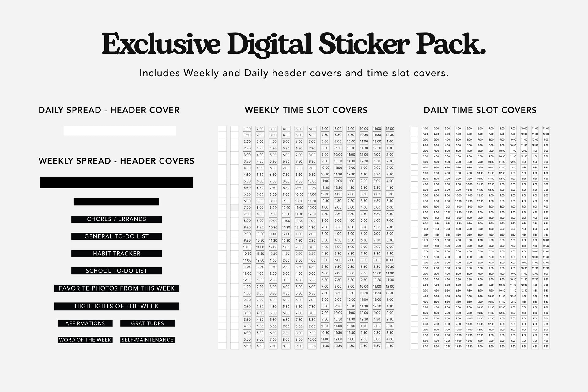 Exclusive 2025 Digital Sticker Pack | Passion Planner