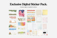 digital scrapbook stickers