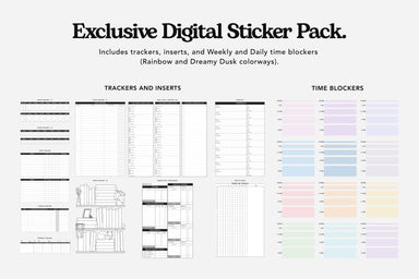 digital trackers and time blocking