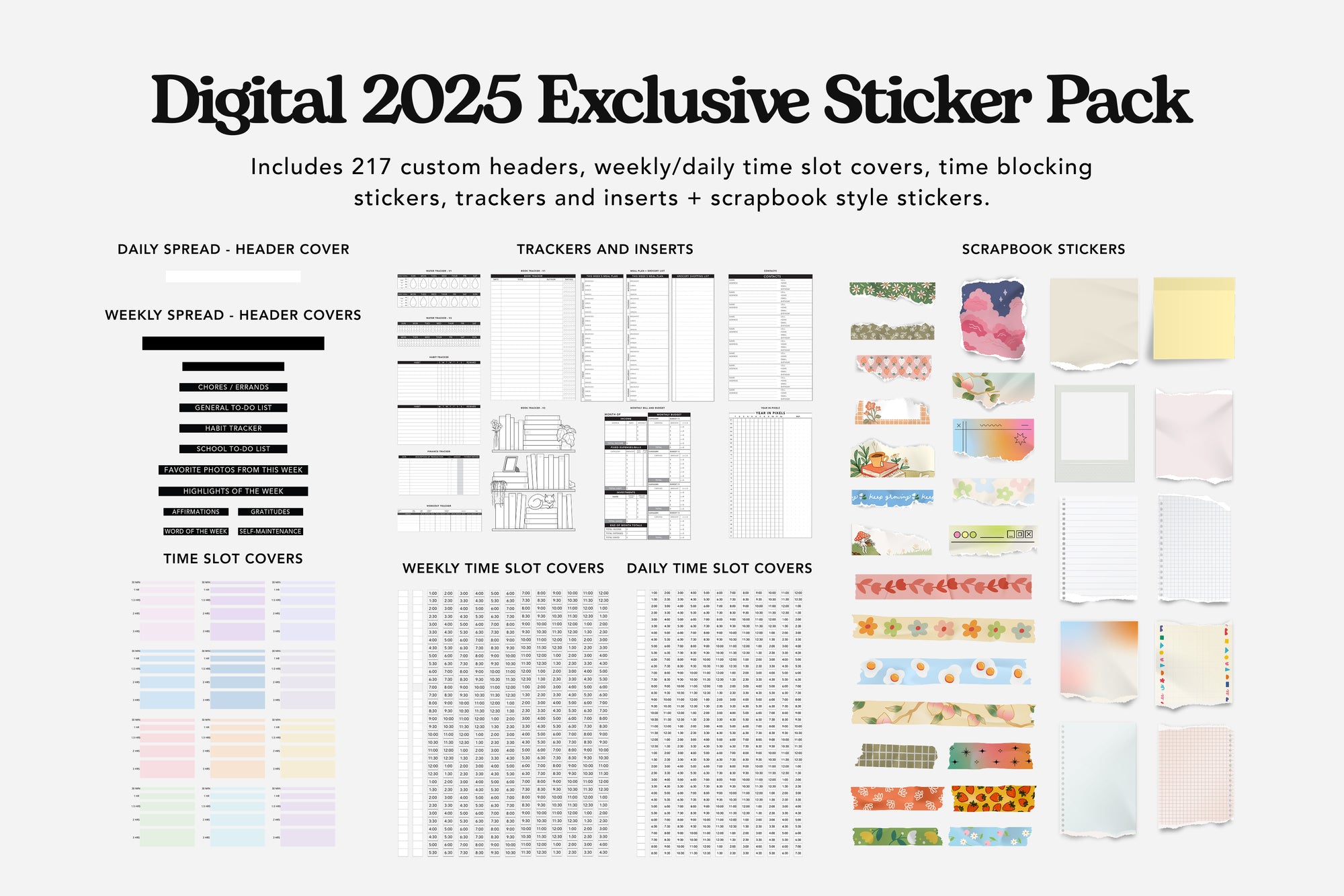 digital 2025 exclusive sticker pack