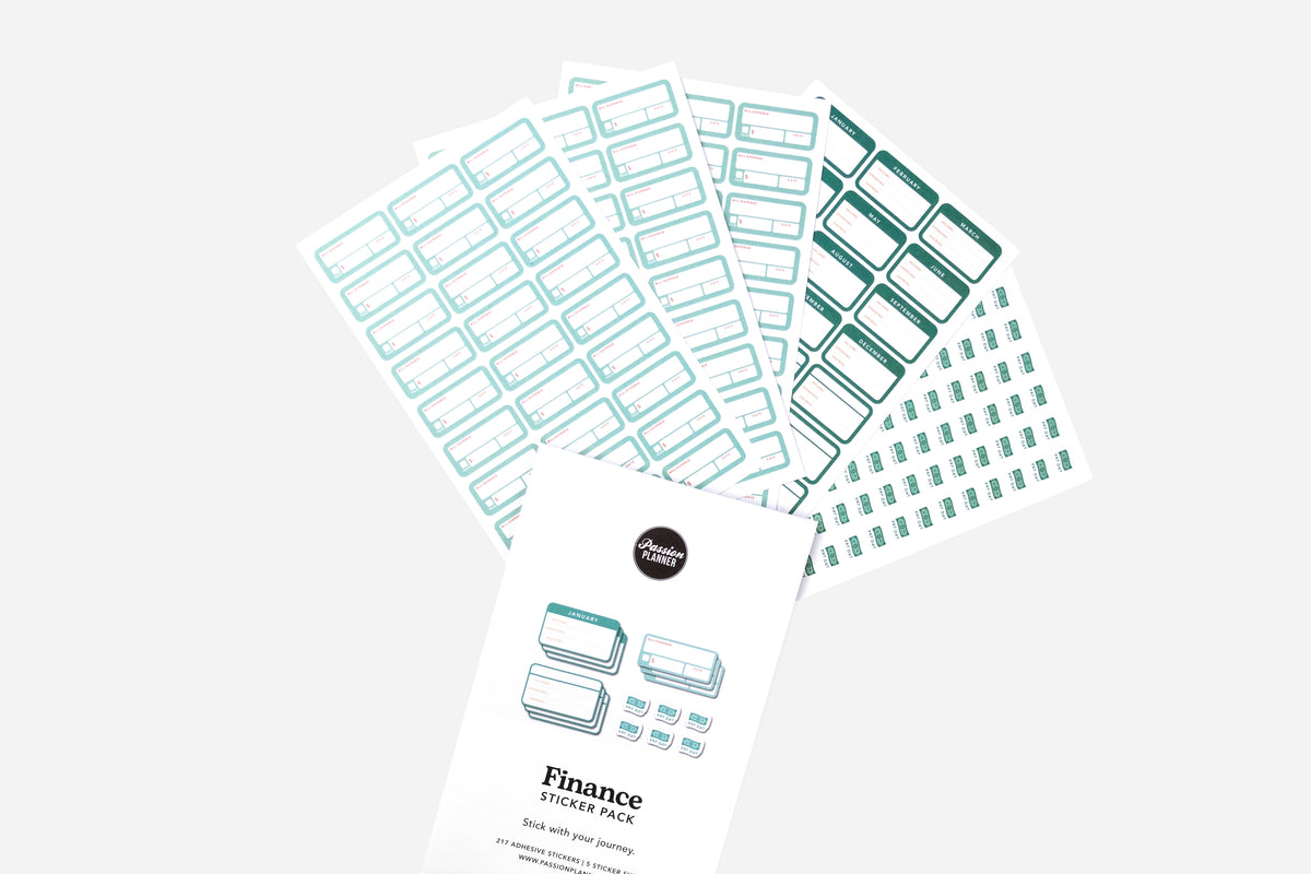Finance Sticker Pack | Passion Planner