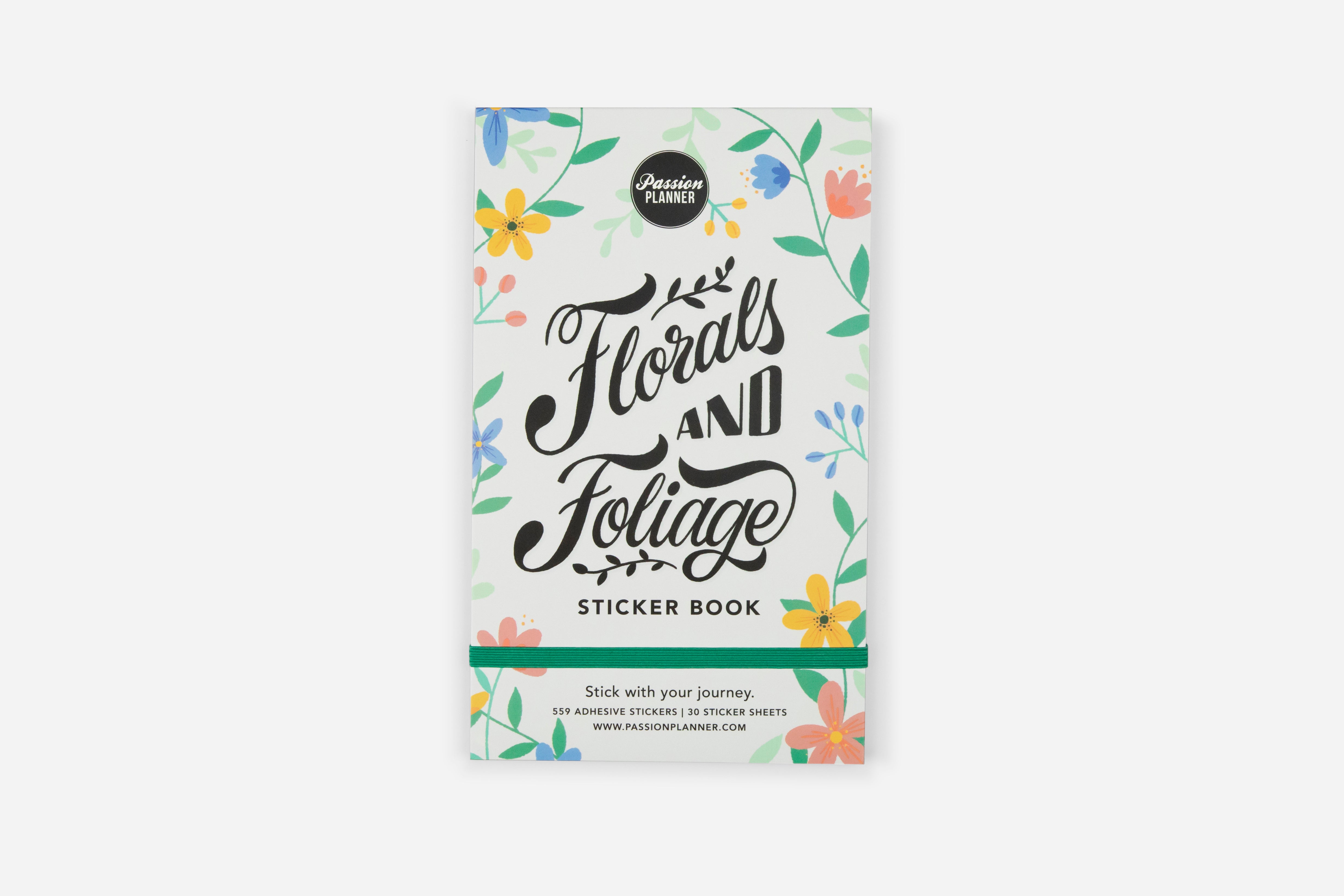 Florals and Foliage Sticker Book