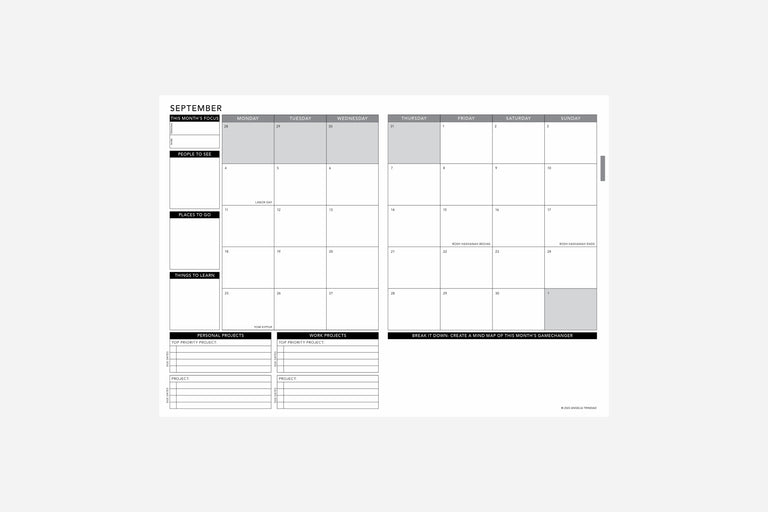 Full Planner PDFs Passion Planner
