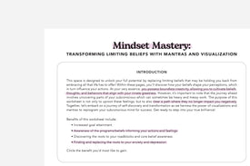 transforming limiting beliefs worksheet
