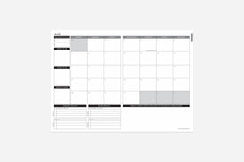 mid-year planner monthly layout