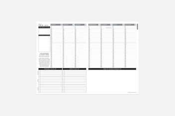 Weekly '25 - '26 Mid-Year Planner PDF | Free Printable | Passion Planner