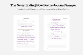 poetry journal free sample printable