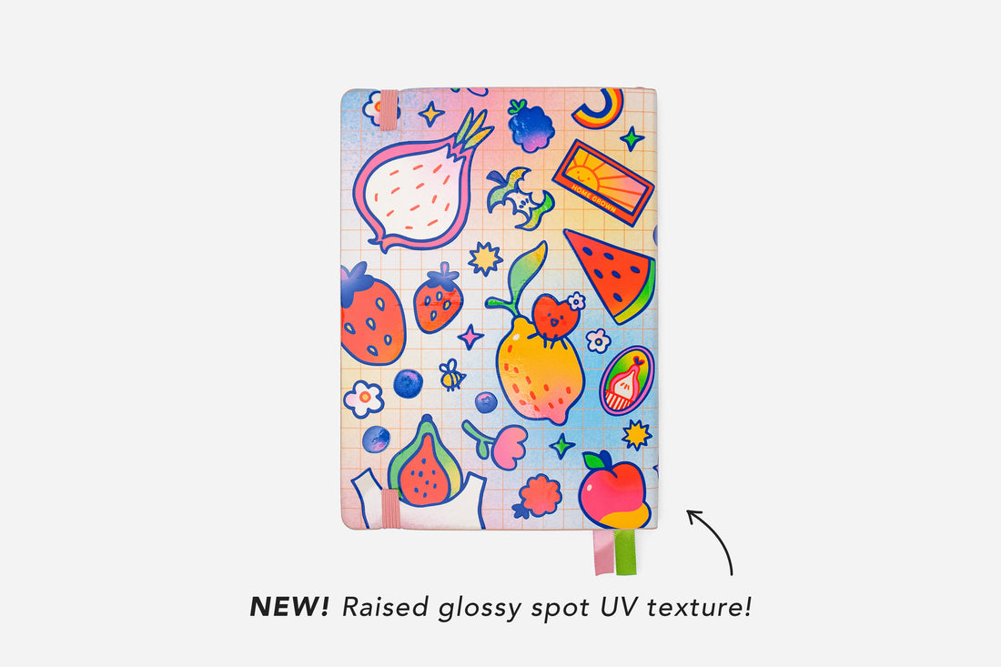 fruit for thought 2025-2026 mid-year weekly planner back