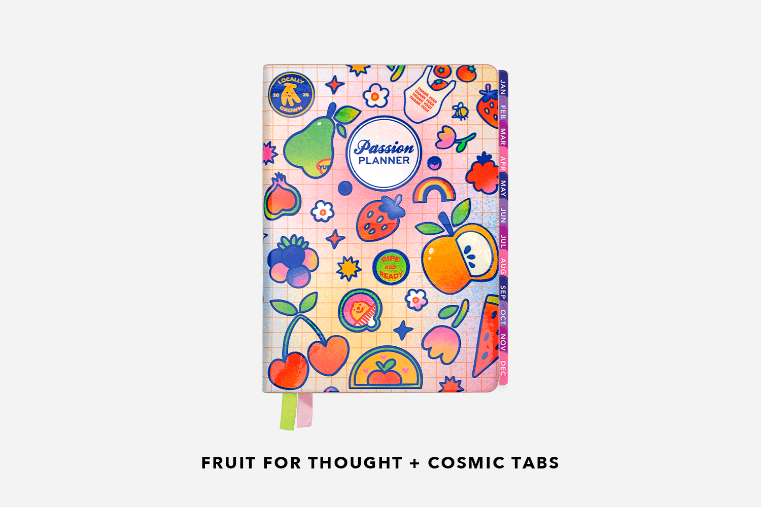 Weekly 2025-2026 Mid-Year Planner - Fruit for Thought