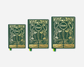Weekly 2027 Planner - Gilded Green Nouveau