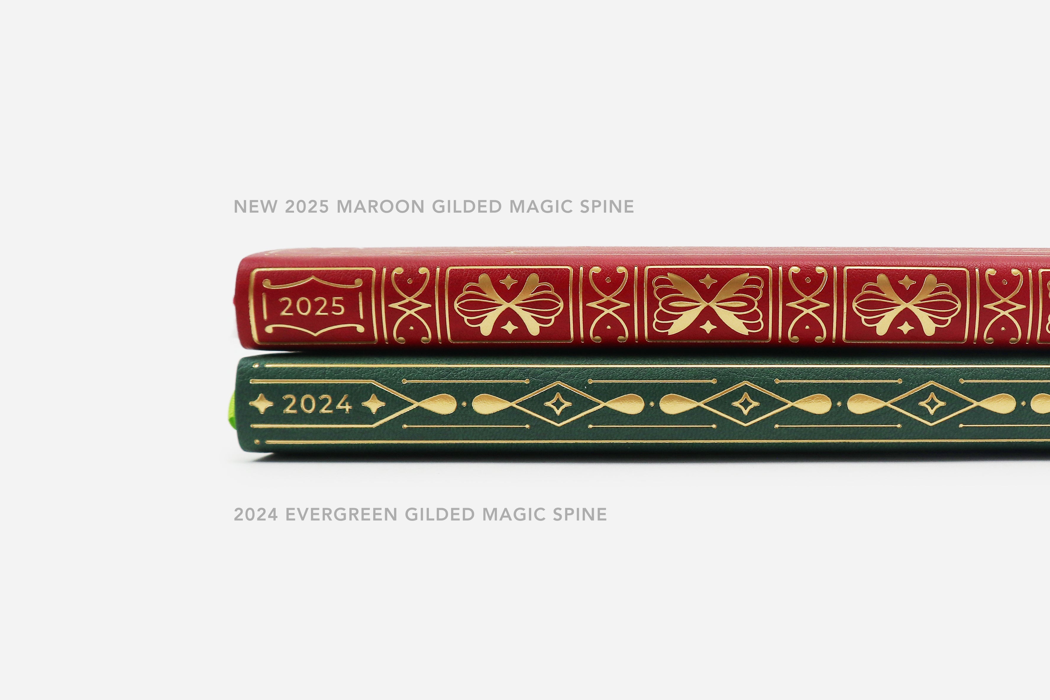 Gilded Magic Spine Comparison