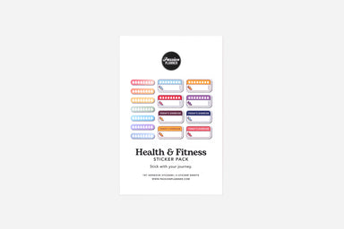 health and fitness sticker pack