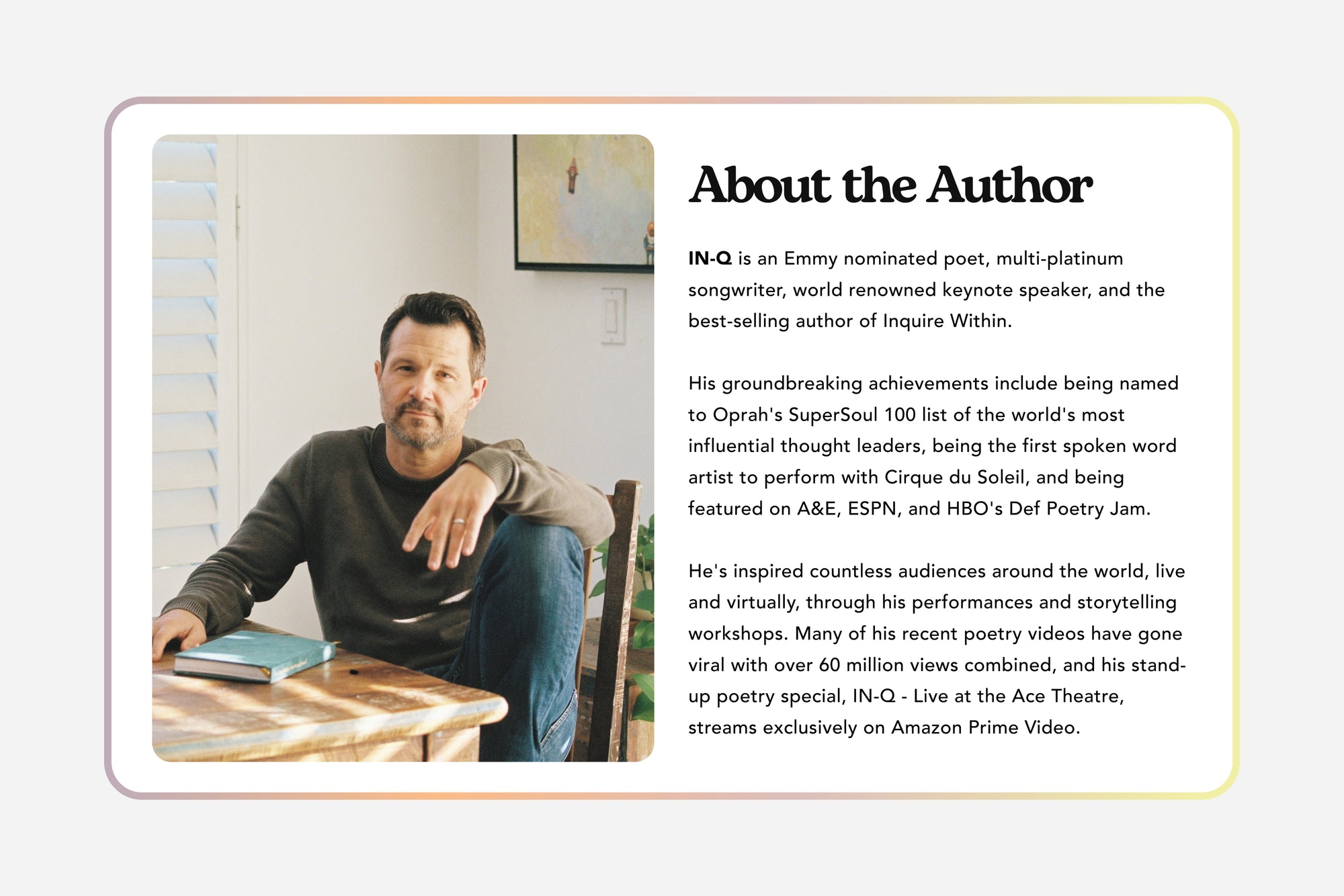 The Never Ending Now Poetry Journal - Mocha Brown