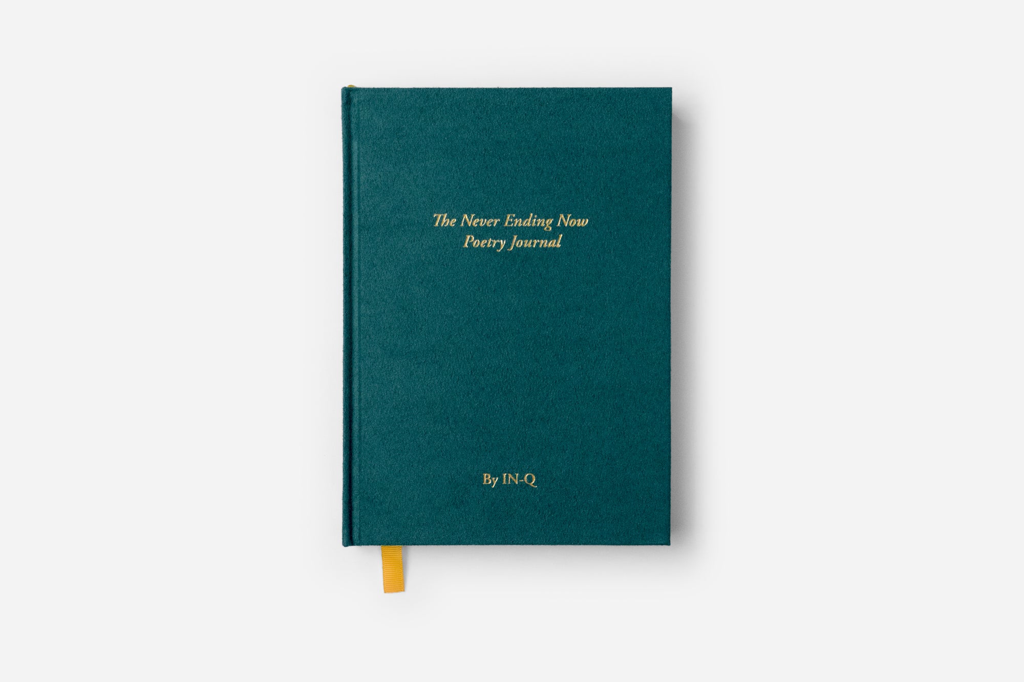The Never Ending Now Poetry Journal - Emerald Green