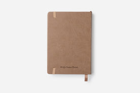 The Never Ending Now Poetry Journal - Mocha Brown