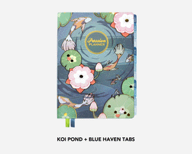 Weekly 2026-2027 Mid-Year Planner - Koi Pond