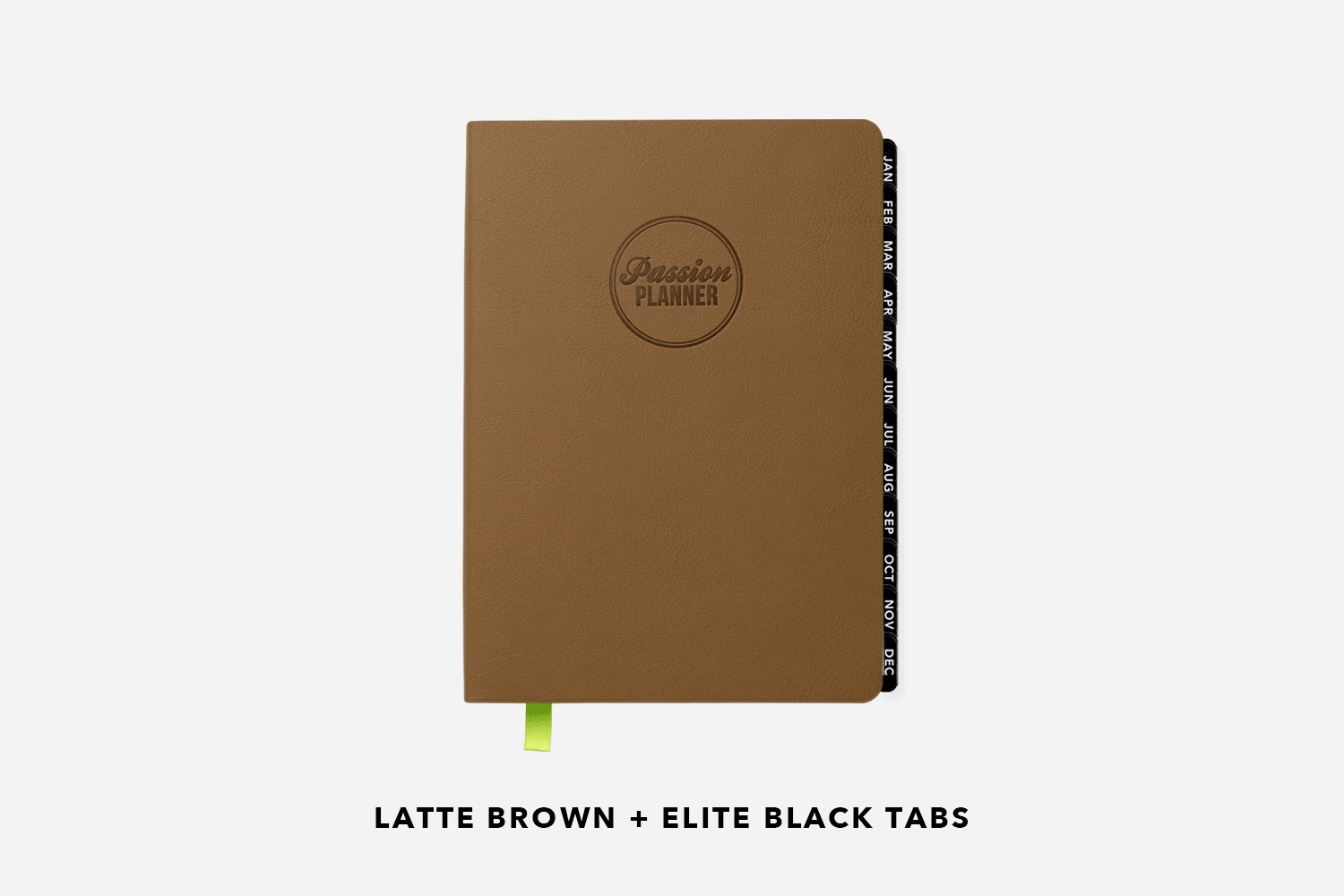 latte brown 2024 planner tab combinations