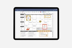 mid-year 2025-2026 digital planner elite black